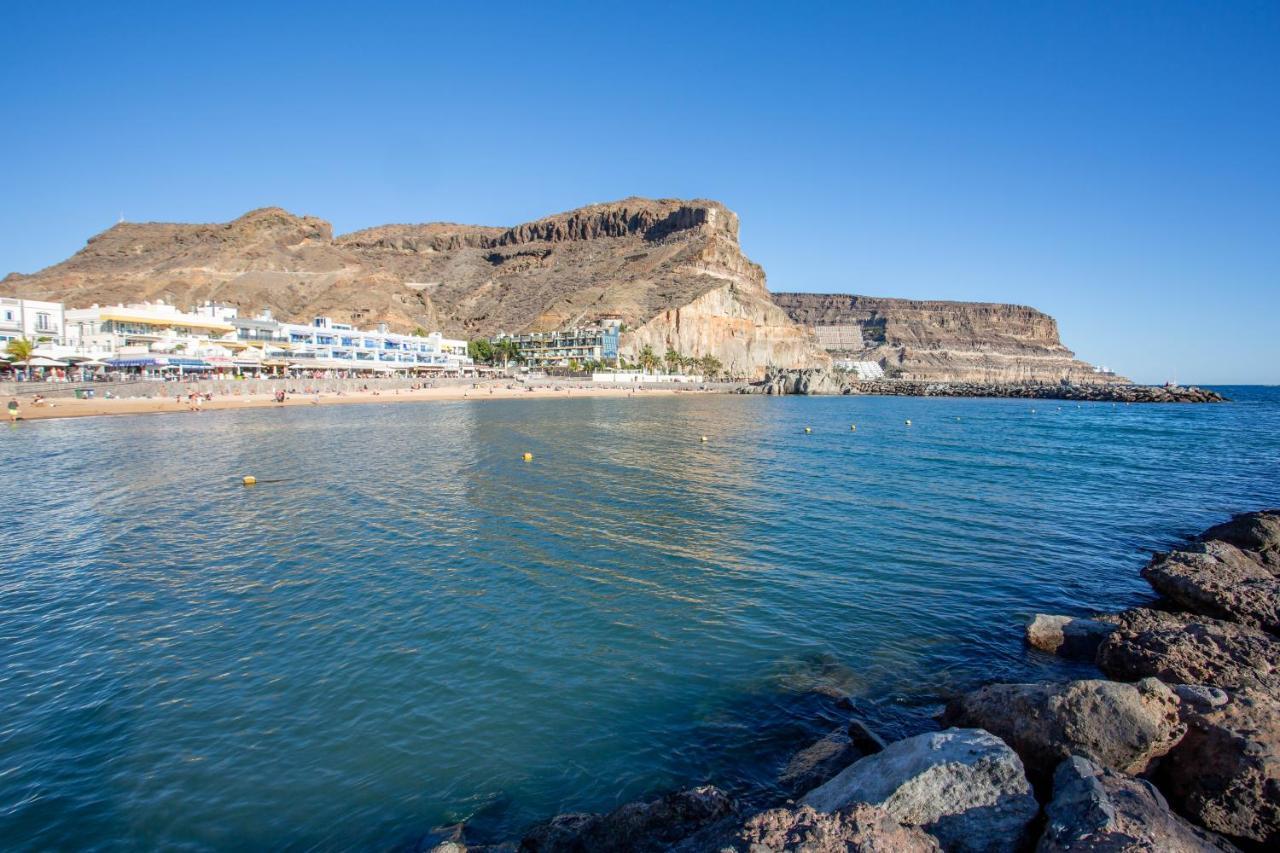 Ribera Del Puerto - Luxe Apartement With Great Terrace And Sea View Puerto De Mogan Exteriér fotografie