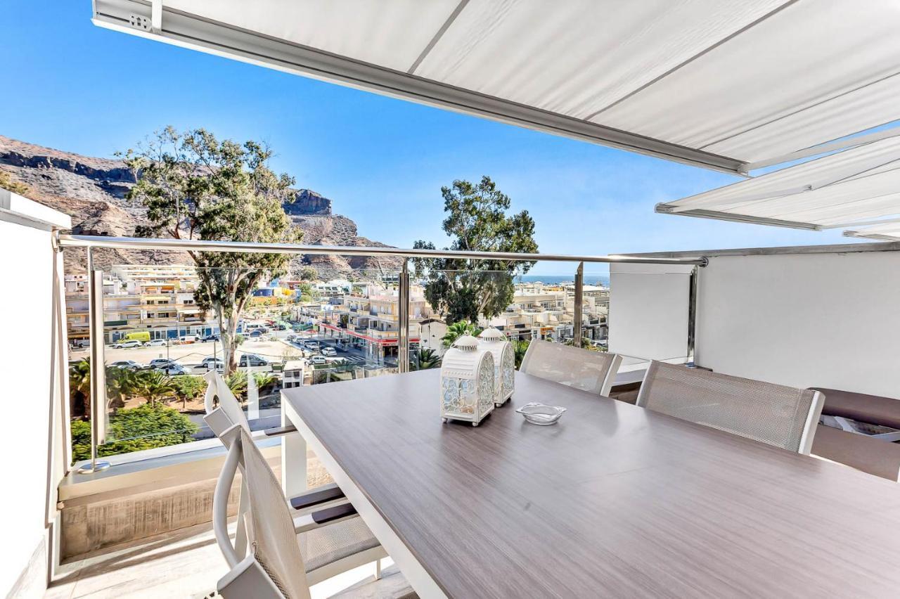 Ribera Del Puerto - Luxe Apartement With Great Terrace And Sea View Puerto De Mogan Exteriér fotografie