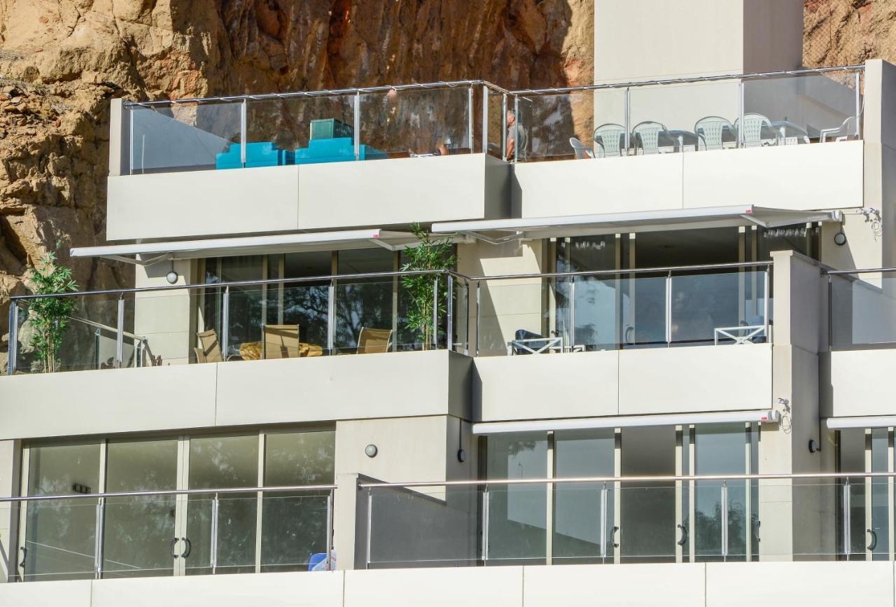 Ribera Del Puerto - Luxe Apartement With Great Terrace And Sea View Puerto De Mogan Exteriér fotografie